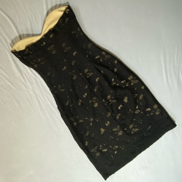 Strapless Lace Dress - Picture 2 of 9